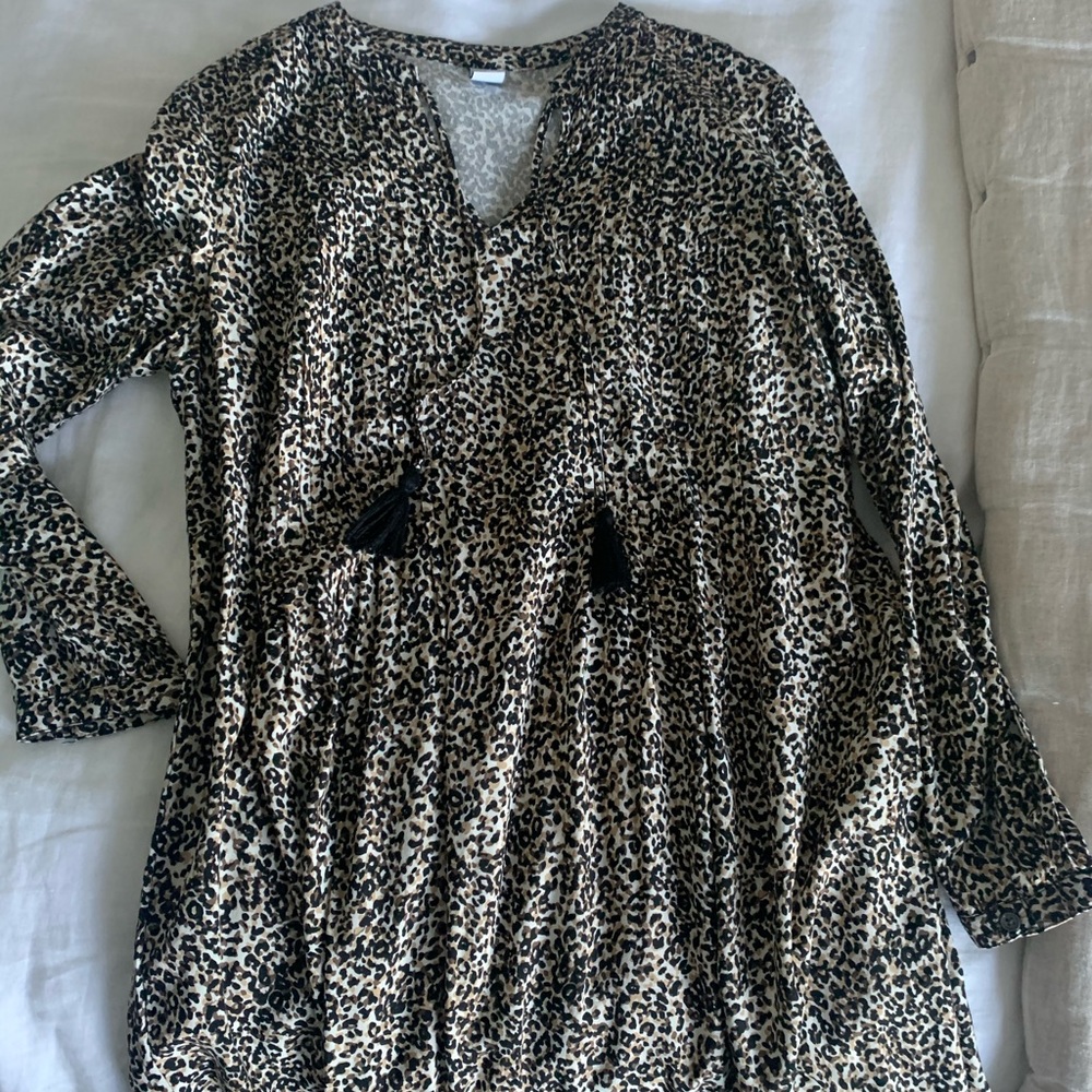 Cheetah Print Dress